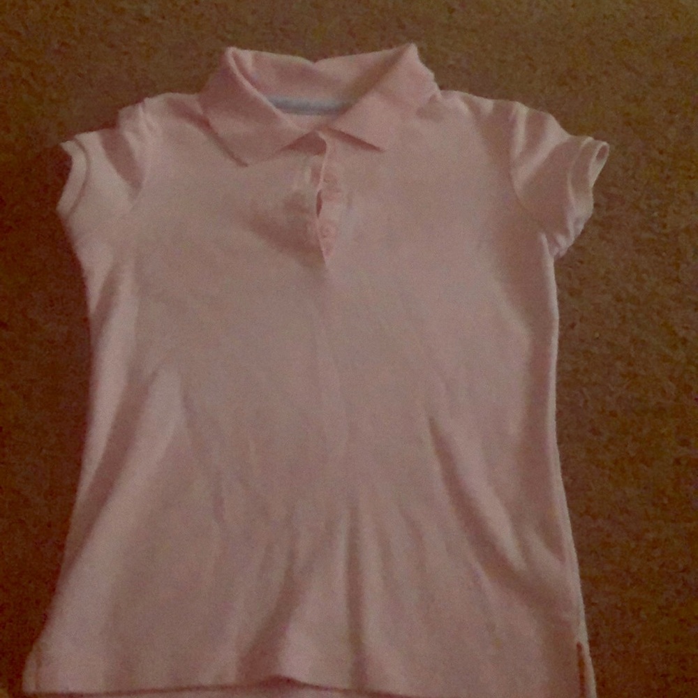 Pink school shirt